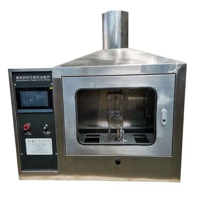 qualidade  Test methods for flammability combustion test chamber, flame retardant test equipment with burning test fábrica